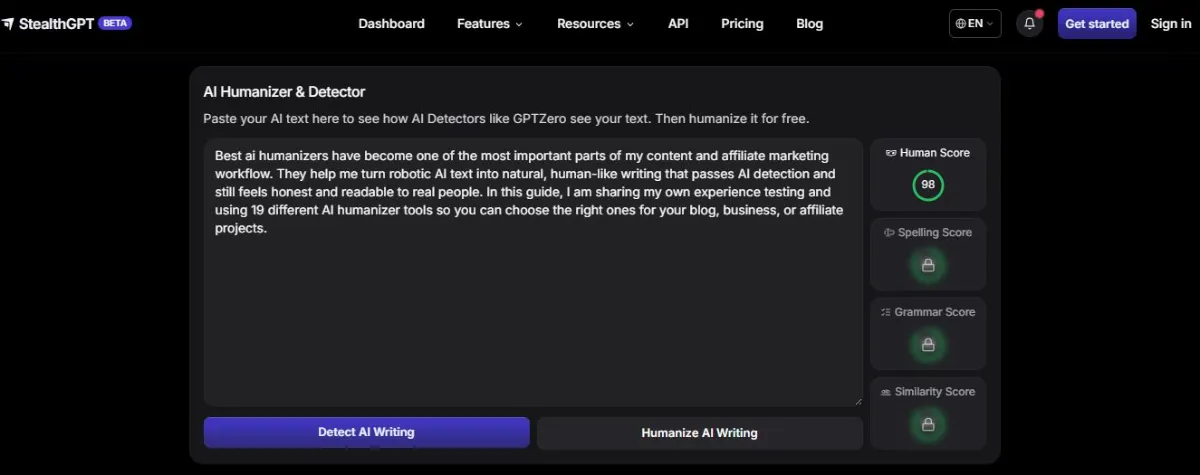 StealthGPT – My First Choice for Natural Output